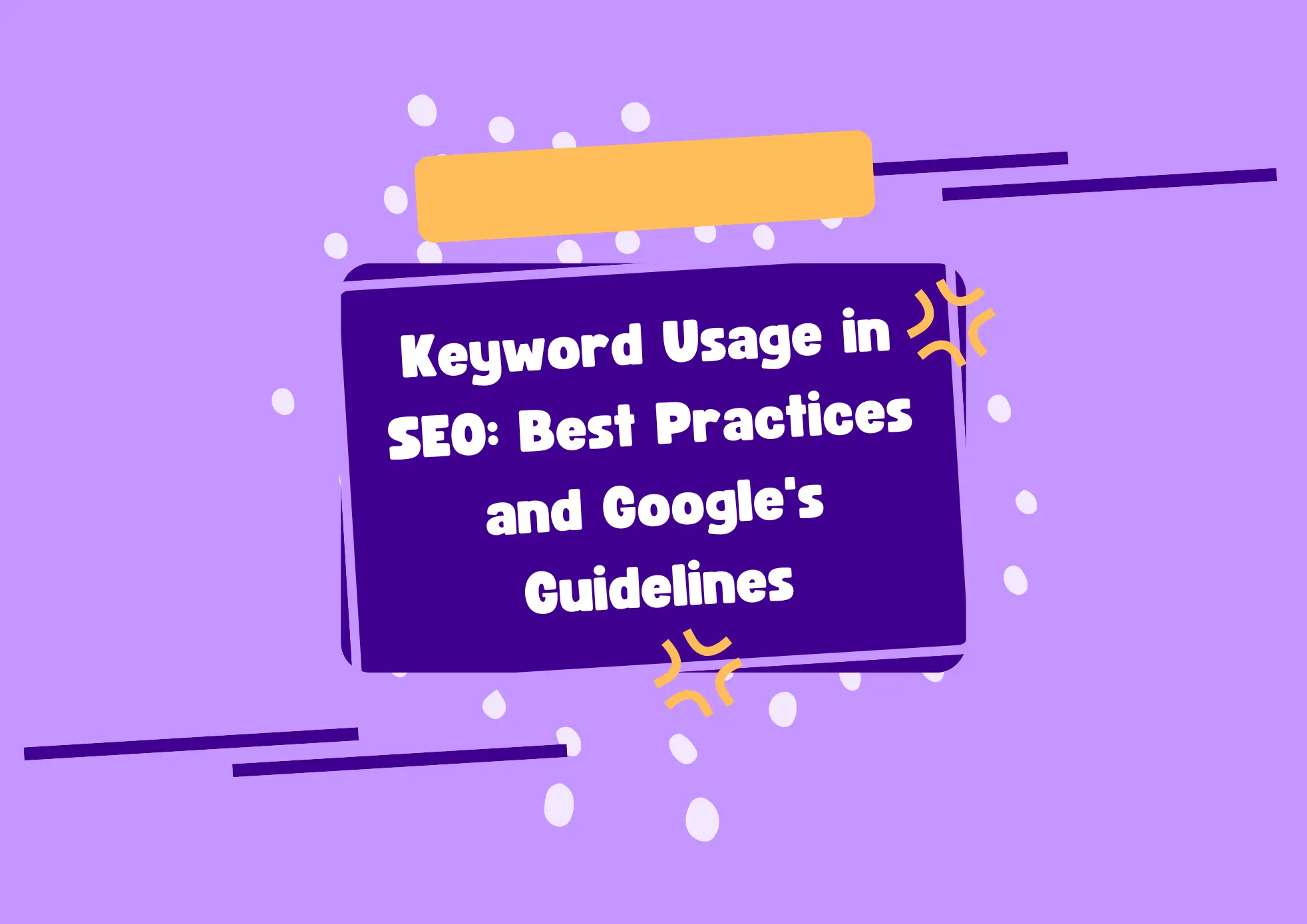 Keyword Usage in SEO